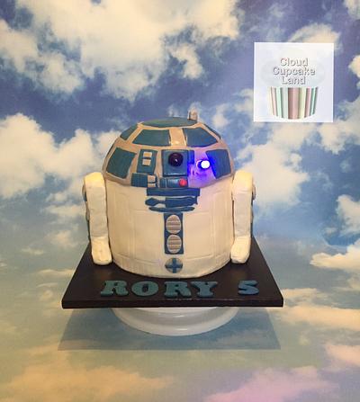 R2D2 cake - Cake by Deb