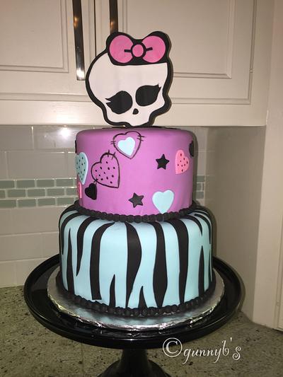 Monster High - Cake by GunnyB's