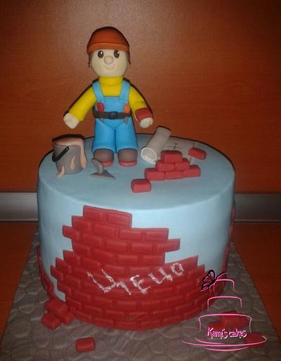 Cake for master builder - Cake by KamiSpasova