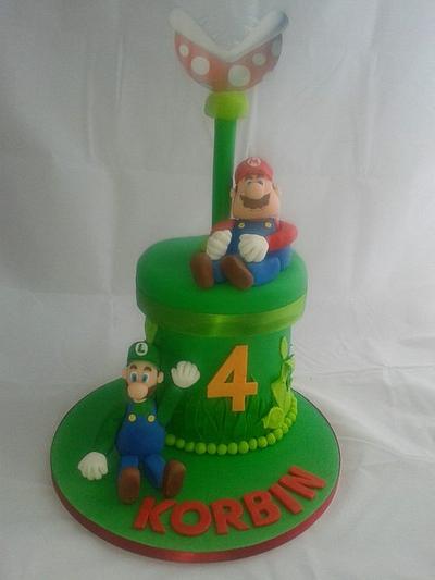 Super Mario - Cake by The Sugar Cake Company