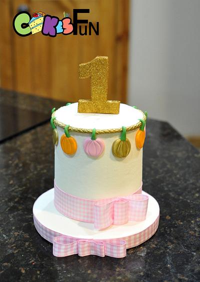 Pumpkin smash cake - Cake by Cakes For Fun