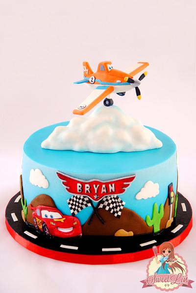Cars - Planes Cake - Cake by SweetLin
