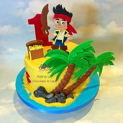 Jake from Jake & The Neverland Pirates - Cake by Alana Lily Chocolates & Cakes