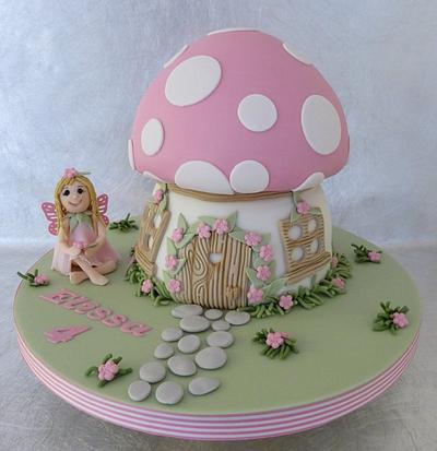 Fairy Toadstool Cake - Cake by Deborah