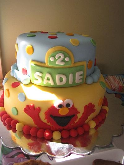 Elmo 2nd Birthday Cake - Cake by Laura's Sweet Designs
