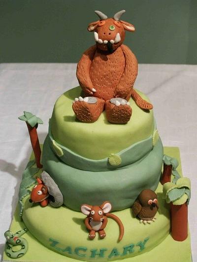 Three tier Gruffalo cake - Cake by Rachel