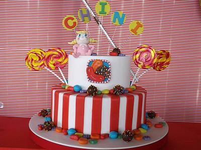 Candy Crush Cake! - Cake by Monika Moreno