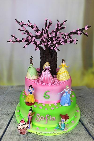 A princess party - Cake by Maria's
