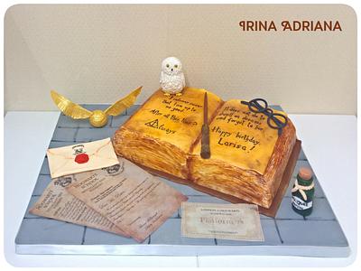 Harry Potter Book - Cake by Irina-Adriana