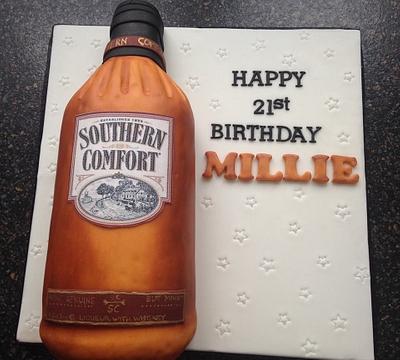 Southern Comfort  - Cake by Donna Sanders
