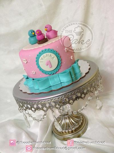 Birdie First B-day - Cake by TheCake by Mildred