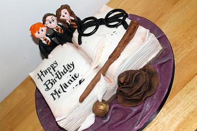Harry Potter cake  - Cake by Zoe's Fancy Cakes