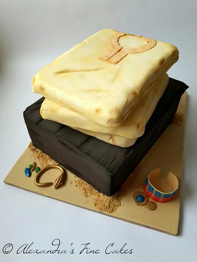 The Pharoah's New Clothes - Cake by Alex of Alexandra's Fine Cakes