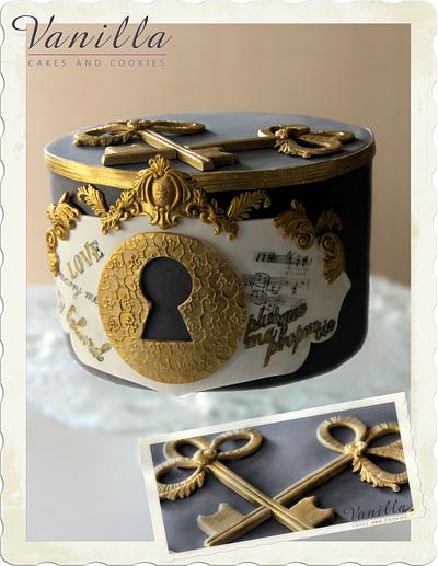 Lock&Keys Cake - Cake by Vanilla Studio