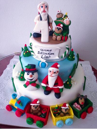 Love Santa&Christmas cake - Cake by Mocart DH