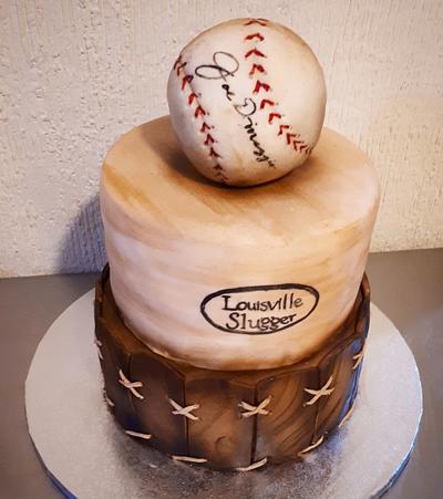 Baseball cake - Cake by Laura Reyes