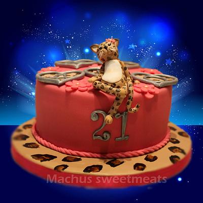 Tarta leoparda, leopard cake - Cake by Machus sweetmeats