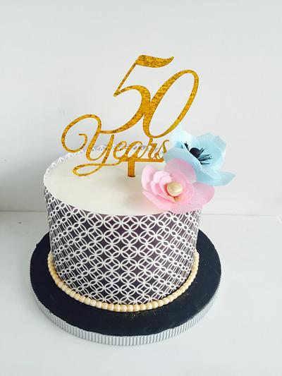 50 years of celebration - Cake by Mishmash