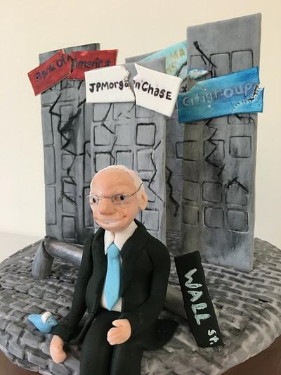 Bernie breaks them up - Cake by jflesner 