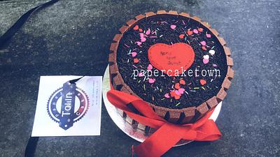 kitkat cake  - Cake by sheenam gupta