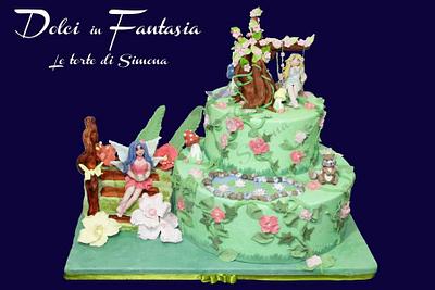 Enchanted Fairy Garden - Cake by Simona