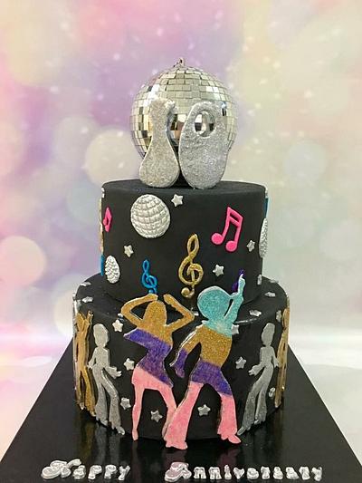 Disco dancin’ - Cake by Tiers of joy 