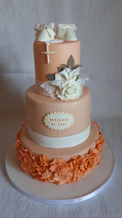 Christening cake - Cake by Natalia Nikitina