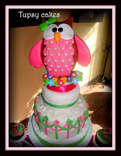 baby girl olw cake  - Cake by tupsy cakes