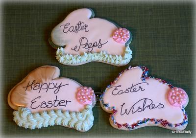 Personal Easter Bunnies - Cake by Sweet Dreams by Heba 
