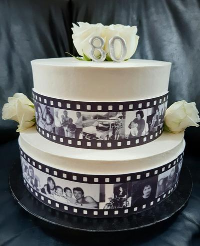 Movie tape cake - Cake by Danijela
