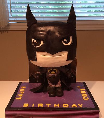 Batman Chibi Cake - Cake by Lilissweets
