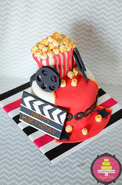 Hollywood theme - Cake by Radhika Bhasin