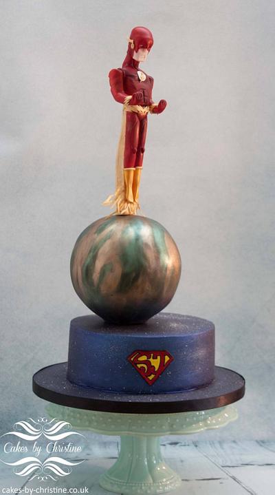 The Flash, SuperJosh Collaboration - Cake by Cakes by Christine