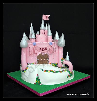Fairy castle cake - Cake by Crazy Cake