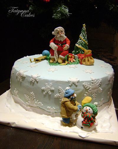 My Christmas cake - Cake by Tatyana Cakes