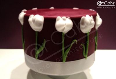 tulips - Cake by maria antonietta motta - arcake -