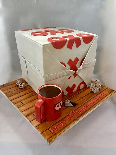 Oxo Cube - Cake by Canoodle Cake Company