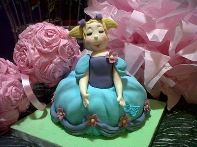 Girl Cake - Cake by Franca Surendorff