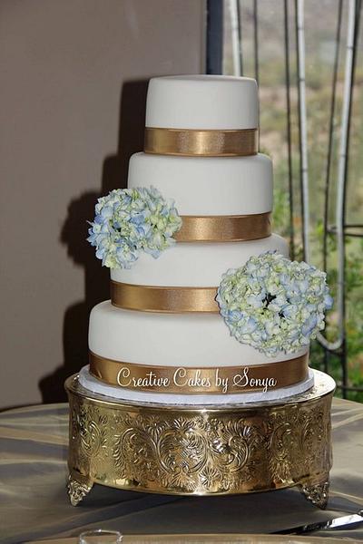 First Wedding Cake - Cake by Sonya