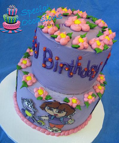 Dora and Boots - Cake by Special Occasions - Cakes, Etc