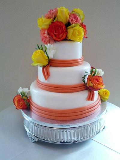Fall Wedding Cake - Cake by JB