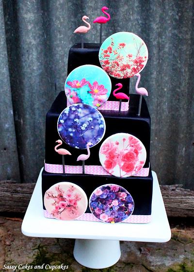 Pretty Flamingo - Cake by Sassy Cakes and Cupcakes (Anna)