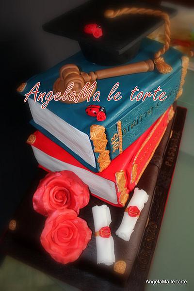 laurea doppia - Cake by AngelaMa Le Torte