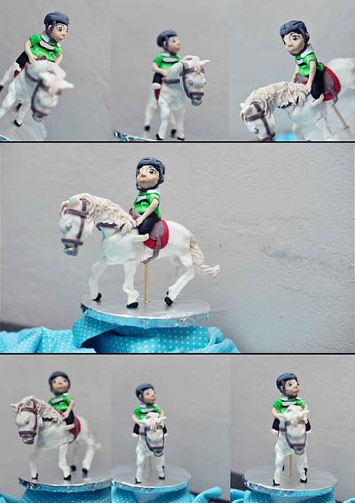 Topper horseback riddding - Cake by Chilly