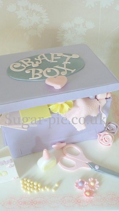 Nanna's craft box - Cake by Sugar-pie