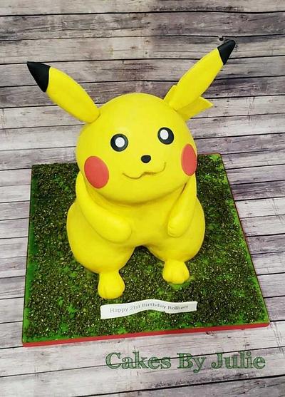 3D Pikachu Cake - Cake by Cakes By Julie