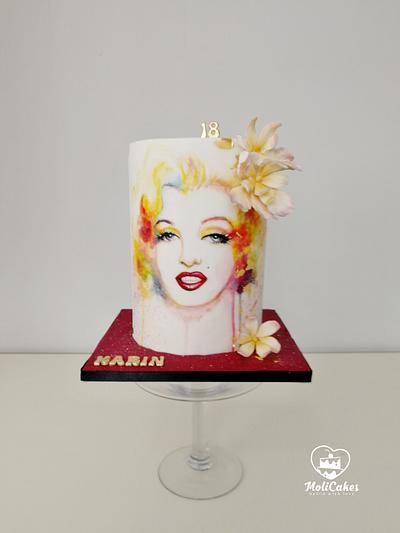 Marilyn  - Cake by MOLI Cakes