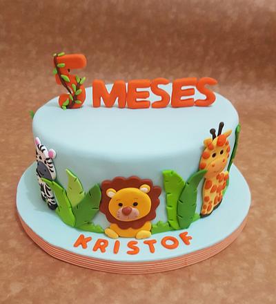 Kristof's cake - Cake by Dulce Arte - Briseida Villar