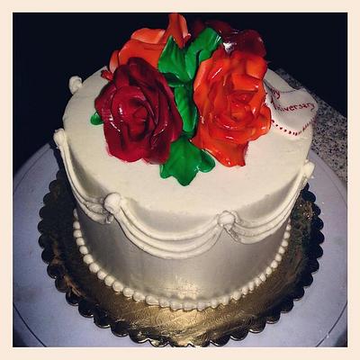 Anniversary cake - Cake by Norma Angelica Garcia