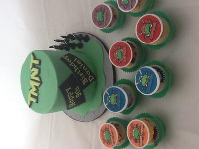 TMNT birthday cake - Cake by Priscilla's Cakes